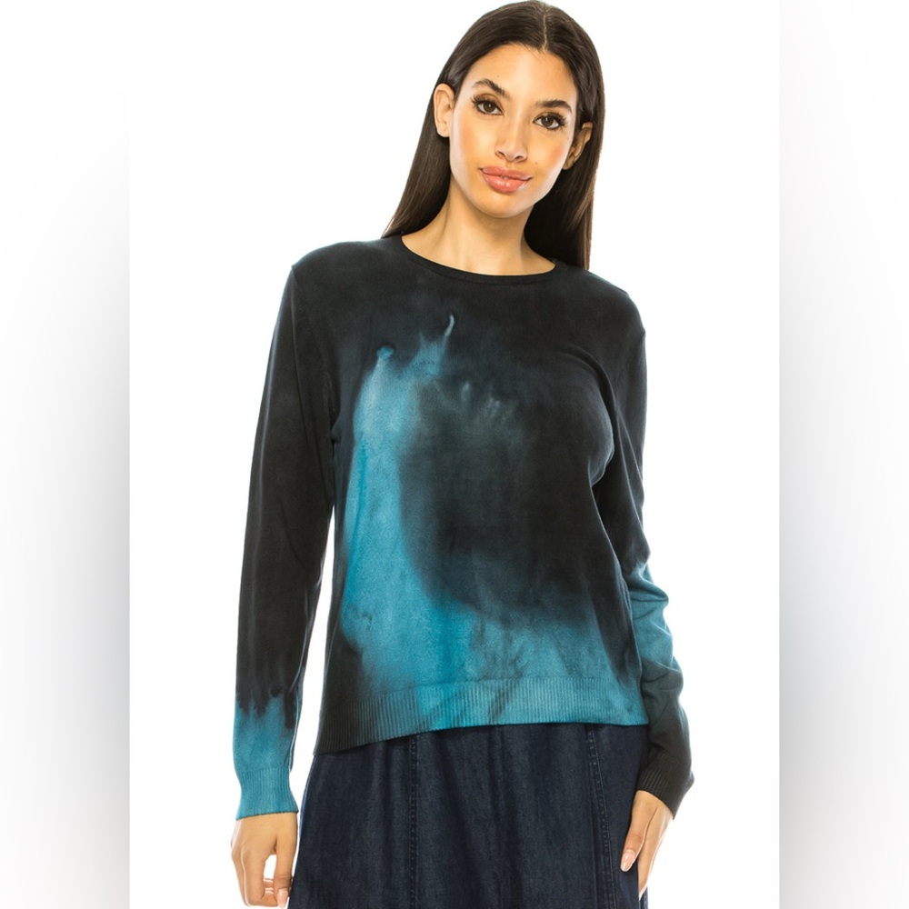 Chee-Cho $150 Sweater Sz Large - Viscose - Abstract Pattern - Soft - EUC